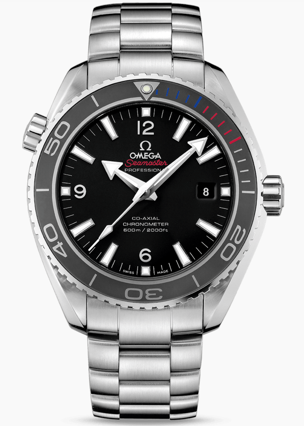 Special Black Dials Omega Seamaster Planet Ocean 600M 522.30.46.21.01.001 Fake Watches For SOCHI 2014
